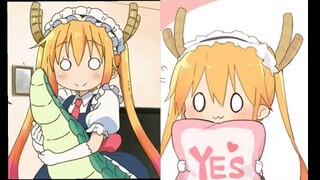 DRUNK KOBAYASHI AND TOHRU MOMENTS||KOBAYASHI'S DRAGON MAID FUNNY MOMENTS!!