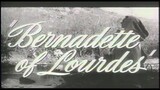 Bernadette of Lourdes  movie black and white   1961