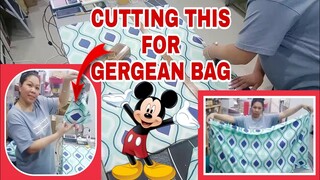 CUTTING THIS GERGEAN BAG FOR RAMADAN (SOON) | THELMA MICKEY VLOG