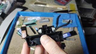 [Big Guy Tutorial] DX W & Lost Driver Jingqiwu Modification with Left Buckle Easy to Disassemble Mod
