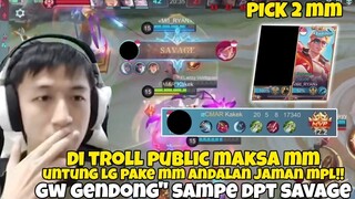 NASIB SOLO RANK, PUBLIC TROLL GW JD 2 MM, UNTUNG LGI PAKE MM ANDALAN GW JAMAN MPL!! SAMPE SAVAGE!