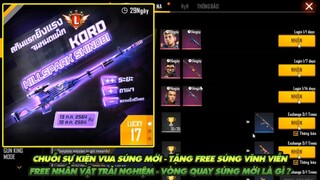 Free Fire| Chuỗi sự kiện làm rung động lòng người tặng nhân vật và skin súng vĩnh viễn luôn !!!