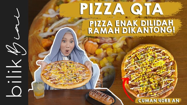 GA SAMPE 50RIBU UDAH DAPAT PIZZA SE ENAK INI??? PIZZA LOVERS WAJIB NYOBA | PIZZA QTA - Kuliner Jambi