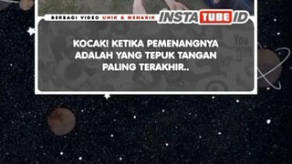 🤣🤣yang tepuk tangan paling akhir di yang menang (bingung entah apa yang terjadi sama 2 orang ini)