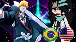 🔥Bleach react to Ichigo (tik Toks) english 🇺🇲 and Portuguese 🇧🇷 pt.1🔥