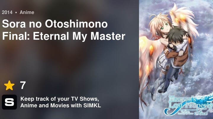 [ree]★SORA NO OTOSHIMONO FINAL: ETERNAL MY MASTER 空之人 永远的主人  [ 2014 Anime Movies English Dub 720p ]