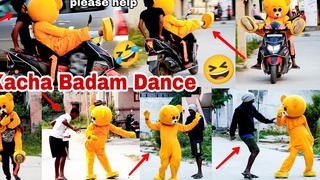 Crazy Teddy Bear Dance & Backchodi การเต้นรำตลก Kaccha Badam