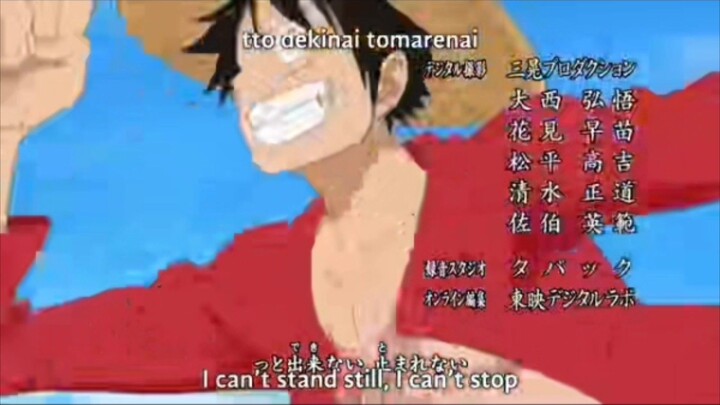 #onepiece we go opening theme song