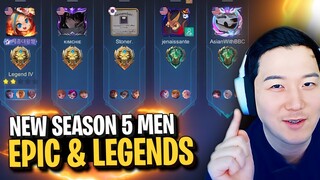 Epic Legends 5 Men | Mobile Legends