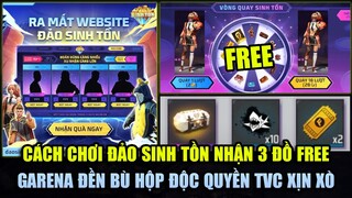 Free Fire | Cách Chơi Đảo Sinh Tồn Nhận FREE Cô Nương Vân Mỹ - Garena Đền Bù Hộp Độc Quyền TVC Xịn