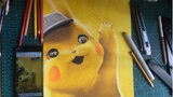[Colourpencil]3 hours later… a messy Pikachu