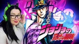 JoJo's Bizarre Adventures Openings Reaction / First Time Watching