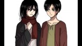 Mikasa: "Eren, ikutlah denganmu untuk menyaksikan kebebasan sejati."