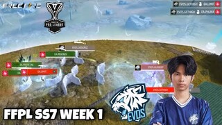 Free Fire | Evos Phoenix Thể Hiện Vị Thế Nhà Vô Địch | FFPL SS7 Week 1