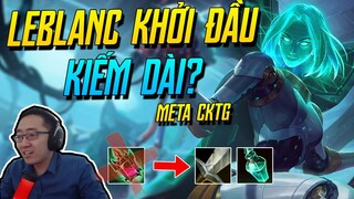 (LMHT) LÝ DO TUYỂN THỦ KHỞI ĐẦU KIẾM DÀI + BÌNH THUỐC TÁI SỬ DỤNG CHO LEBLANC LÀ GÌ? | iLoda