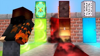 NÃO ESCOLHA A PORTA ERRADA de BLACK CLOVER 𝗡𝗢  Minecraft Pocket Edition !! ‹ Ine ›