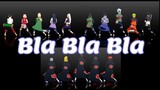 Bla Bla Bla【NARUTO MMD】NARUTO girls*NARUTOboys*AKATSUKI