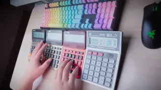 Play theme song of Pokemon with 4 calculators