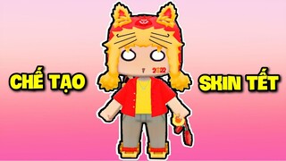 MEOWPEO CHẾ SKIN NĂM MỚI ĐỐN TẾT SIÊU XỊN THỬ THÁCH MẶC SKIN TẾT TRONG MINI WORLD