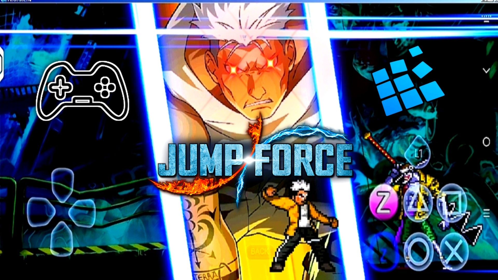 JUMP FORCE MUGEN ANDROID  ALL ULTIMATE SKILL - BiliBili