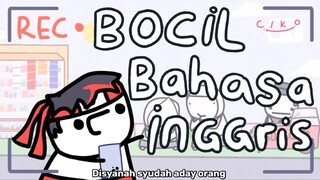 KETIKA KETEMU BOCIL VIRAL BAHASA INGGRIS