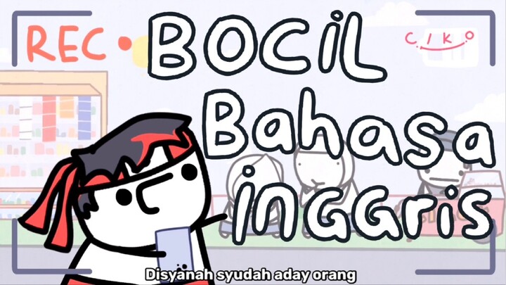 KETIKA KETEMU BOCIL VIRAL BAHASA INGGRIS