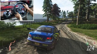 Sabaru Impreza WRX STI - Dirt Gameplay | Forza horizon 4 | logitech g29