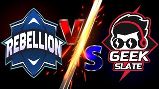 REBELLION VS GEEK SLATE GAME 2 | PERMAINAN CEPAT REBELLION BERHASIL MENUMBANGKAN GEEK SLATE #mlbb