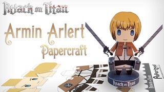 Attack on Titan: Armin Arlert Paperized