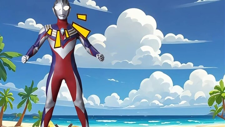 Zero akan membatu#Ultraman#二元#animasi