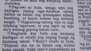 Pang Araw Araw na Talata Genesis 38:19-23