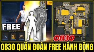 Free Fire - OB30 Garena Tặng Free Skin Súng Và Hành Động Cho Quân Đoàn - Map Mới 6vs6 Cực Đỉnh OB30