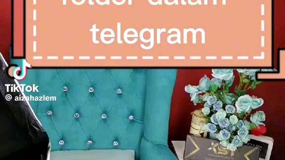 cara menambahkan atau membuat Folder di telegram