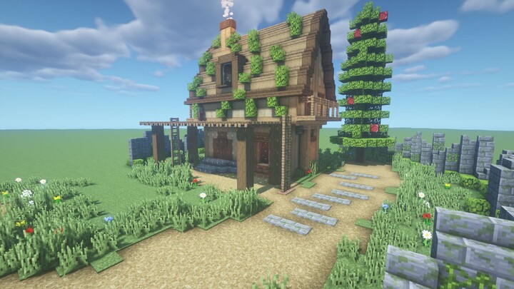 A warehouse is built next to the holiday villa, and the needle does not poke!