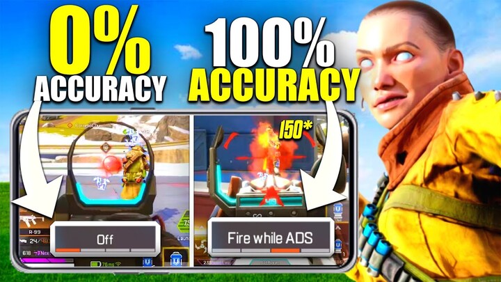 MOVEMENT PLAYERS USE THIS SETTINGS FOR DEADLY AIM | Apex Legends Mobile