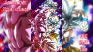 Animemix Fight Scene (AMV) Finish Line