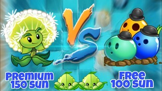 Dandelion vs Bowling bub: cân tài cân sức | Plants vs Zombies 2 - so sánh plants - MK Kids