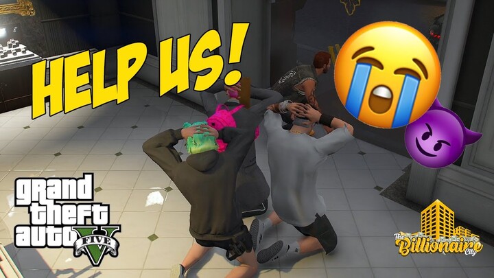 ANG BILLIONAIRE GANG NA NAGING HOSTAGE (LAUGTHTRIP 'TO!) | GTA 5 RP