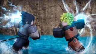 NARUTO VS SASUKE (Roblox Ninja Tycoon) Feat. Amideflash