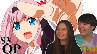 Kaguya-sama: Love is War Season 3 OP REACTION! (Anime Opening Reaction/Review)