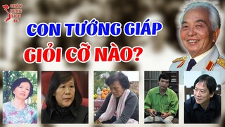 Vén Màn Thân Thế Sự Nghiệp ẤN TƯỢNG Của 5 Người Con Đại Tướng VÕ NGUYÊN GIÁP