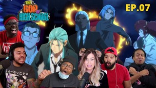 A LOT OF ACTION ! THE GOD OF HIGHSCHOOL EPISODE 07 BEST REACTION COMPILATION