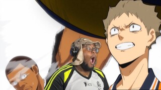 ARAN POPPING OFF HAIKYUU SEASON 4 EPISODE 15 REACTION