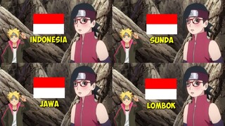 Parody 4 Bahasa || Akhirnya Sarada di Tembak Rudi ❤️🤣