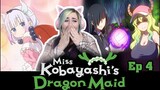 ADORABLE KANNA - Miss Kobayashi's Dragon Maid S1 E4 REACTION - Zamber Reacts