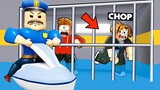 ROBLOX CHOP AND FROSTY ESCAPE WATER BARRYS PRISON
