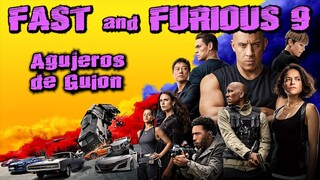 Agujeros de Guion: FAST & FURIOUS 9 - ¡Ahora en el espacio! (Errores, review, reseña y resumen)