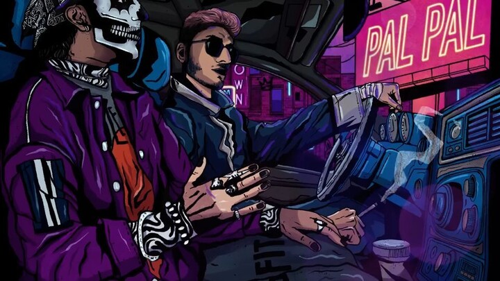 Afusic - Pal Pal with _Talwiinder  (Official Visualiser) Prod. _AliSoomroMusic(7