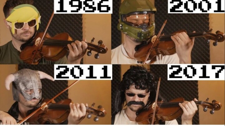 [Music]Violin playing of the game music 1972-2017