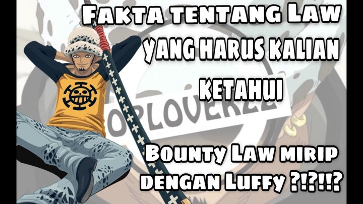 MENGEJUTKAN !!! INILAH FAKTA TENTANG TRAFALGAR LAW YANG HARUS KAMU TAHU